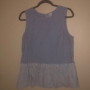 Blue dress up shirt